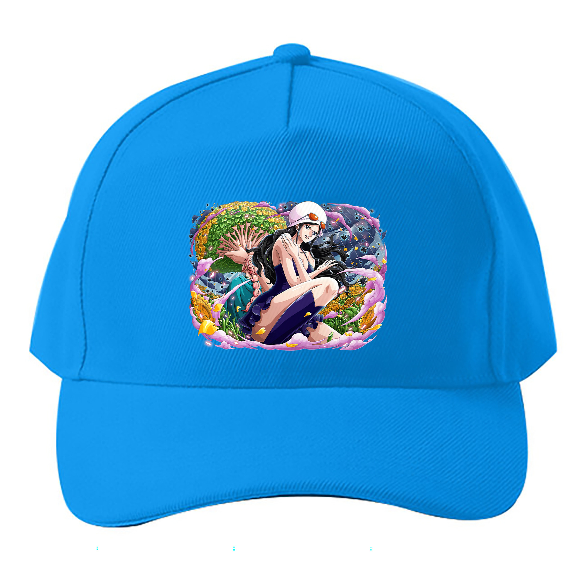 （画像用） ワンピース ニコ・ロビン ONE PIECE Nico Robin ベースボールキャップ 綿100％ 男女兼用 帽子 スポーツ